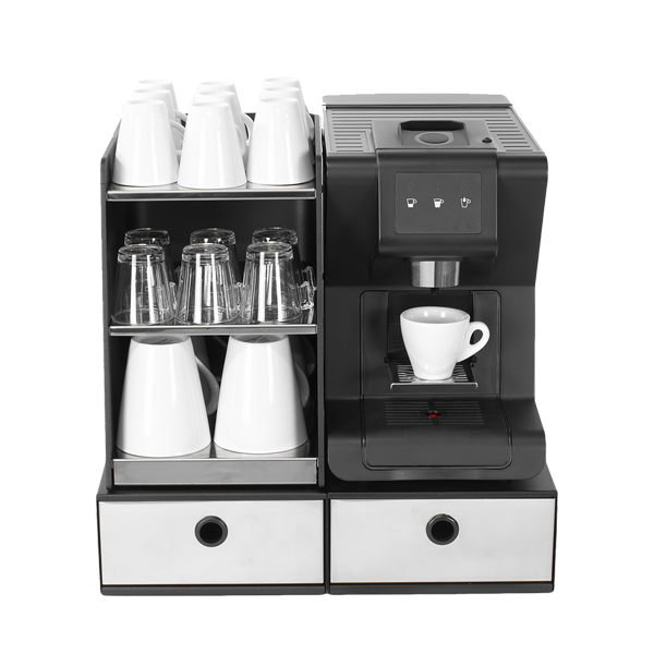 [MAS-002] 1 Pod — E.S.E. coffee machine incl. cup warmer and drawers