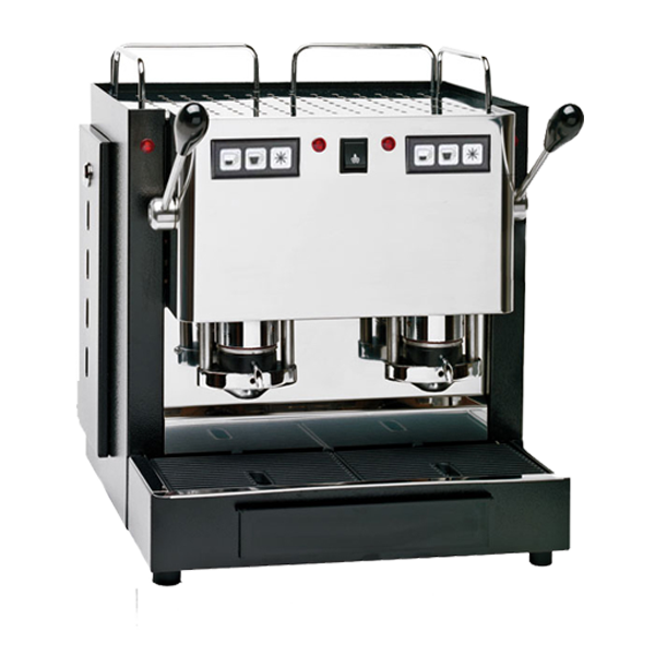 [MAS-009] Spinel Minimini 2 Gruppen & Heisswasser Automatisch Dosiert Espressomaschine - Kaffeemaschine für Pads E.s.e