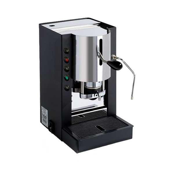 [MAS-012] Spinel Pinocchio Inox / Schwarz Xl Kaffee + Dampf Zweikreis Espressomaschine - Kaffeemaschine Für Pads E.S.E