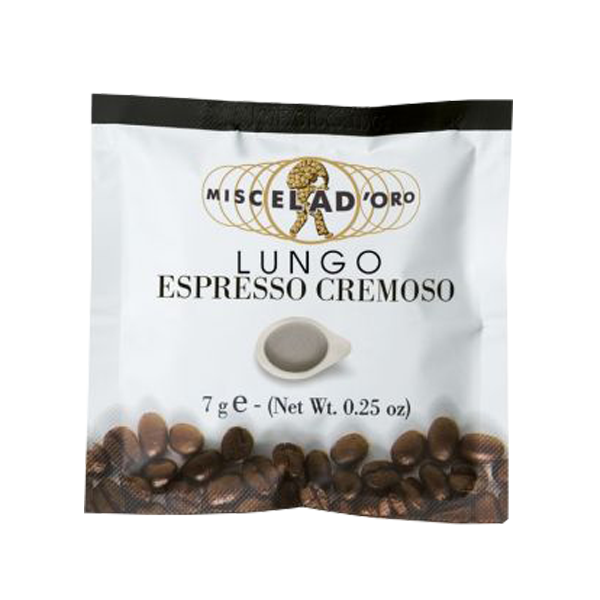 [PAD-025] Miscela D'oro lungo Cremoso pods (50 pods)